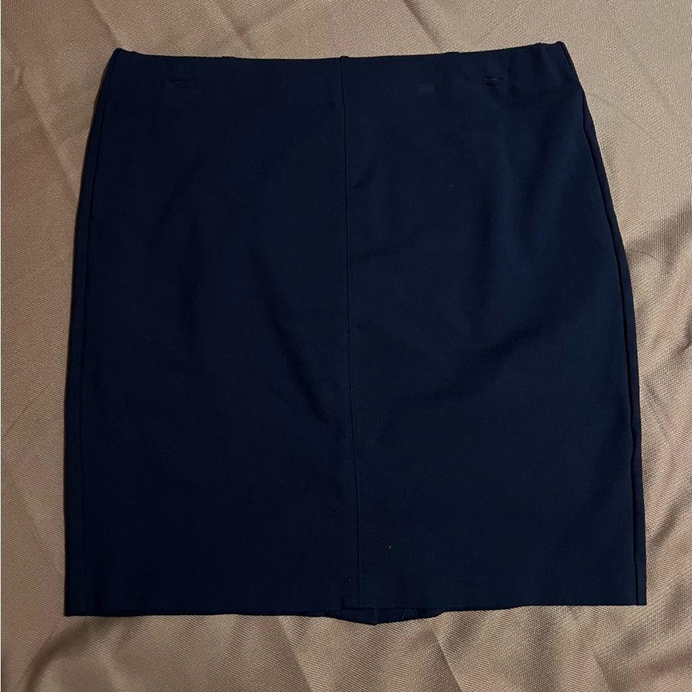 roZ & ALI Navy Blue pencil skirt size XL